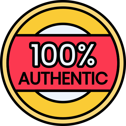 100% Authentic
