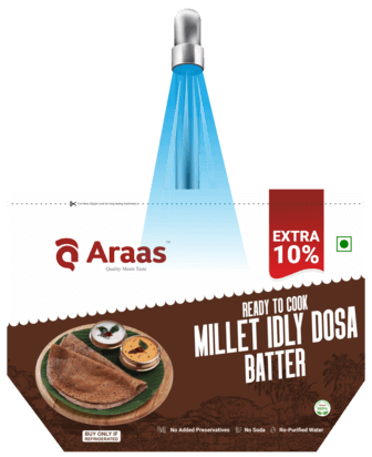 Wash the pack before you use the batter.