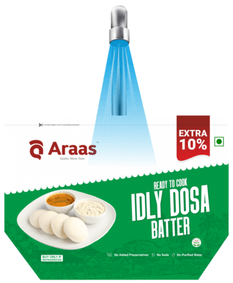 Wash the pack before you use the batter.